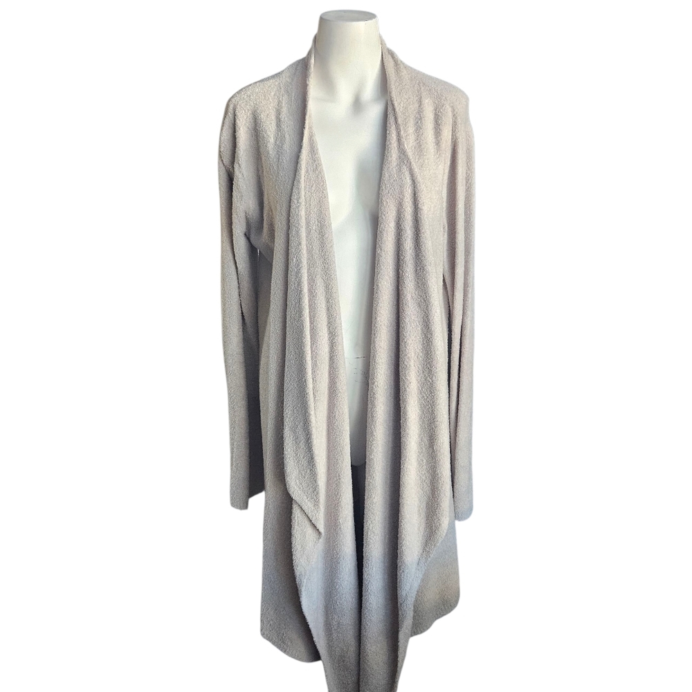 Barefoot‎ Dreams Bamboo Chic Lite Waterfall Front Cardigan Sz L/XL Cozy Winter
